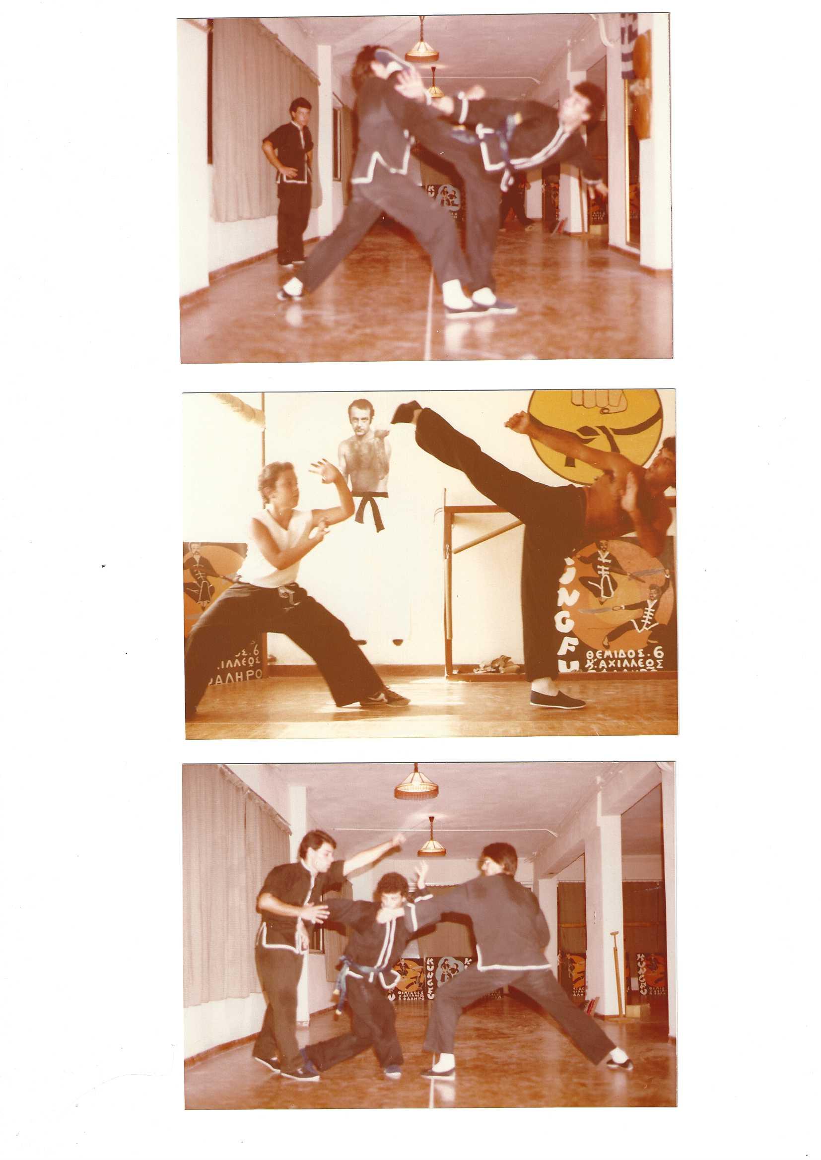 Historisk bild från Westeras Tai-Nui Club i Västerås - kampsportsträning och tävlingar sedan 1976